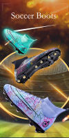 Botas de fútbol de alta calidad para hombre, zapatos de fútbol FG/TF, tacos de entrenamiento antideslizantes de hierba, zapatillas de fútbol, calzado deportivo Unisex - details 2