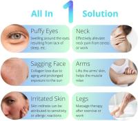 Rodillo de hielo Facial Premium con estuche de transporte y rodillos para ojos fríos de larga duración para ojos hinchados y masaje frío - details 6