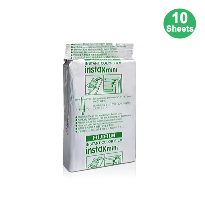 Papel fotográfico para cámara Instax Mini 12/11/9/8/99 Link Liplay EVO, 10 hojas - 1