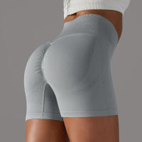 Hamidou pantalones cortos de Yoga para mujer, Shorts de Fitness para correr, ciclismo, transpirables, cintura alta, entrenamiento, gimnasio, Verano - details 48