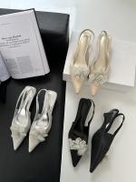 Nuevas Sandalias de Flores con Diamantes de Imitación Estilo de Hada, Viento, Tacón Grueso, Bolsa, Cabeza, Zapatos Individuales Vacíos - details 21