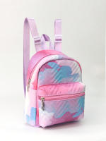 Mochila informal de gran capacidad con bordado simple e impresión, mochila escolar de viaje al aire libre transfronterizo - details 14