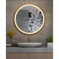 MIQU Espejo de baño de 70 x 50 cm, espejo de pared grande, sin iluminación, rectangular con marco de metal negro, espejo decorativo para baño, salón, aseo, pasillo K - details 10