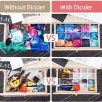 Adjustable Plastic Drawer Dividers – DIY Storage Shelves with Flexible Partition Boards for Household Space-Saving - details 4