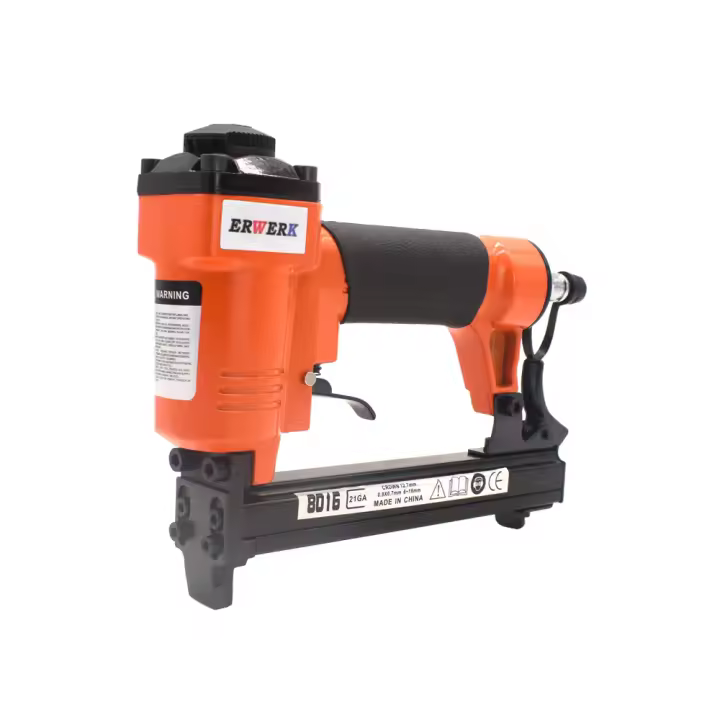 Aguja de Stapler Fine 21GA 8016 para Carpintería Herramienta de Bomba de Aire Neumática 6-16mm Mejoras para el Hogar Normal producto con batería - 1