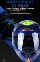 Casco integral motocross hombre modular adulto MX Carreras de Locomotora - details 8