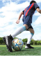 Populares zapatillas de fútbol transpirables de caña alta para niños y niñas - details 27