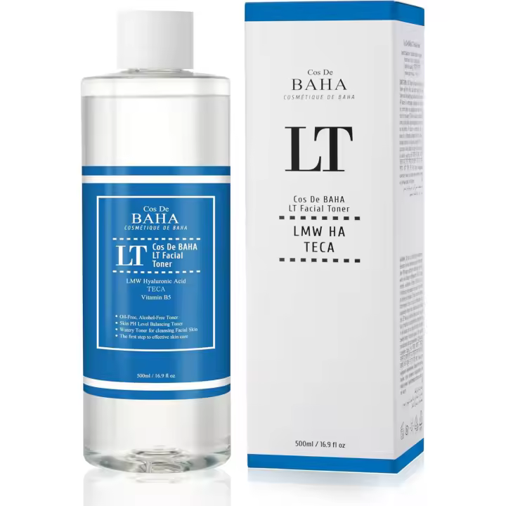 Centella de ácido hialurónico con tónico facial hidratante de ceramida para pieles deshidratadas - Fórmula hidratante sin alcohol, 16.90 Fl - 1