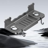 Soporte de jabón autoadhesivo montado en la pared, estante para botellas de champú con drenaje impermeable, soporte de carga grande, ahorro de espacio - details 12