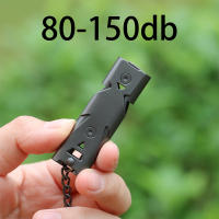 1Pcs 150 Dual-tube Survival Outdoor Camping Portable Safety Whistle - details 2