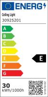 Goeco Fijo de Luz LED Moderno Nórdico 30W Luz Blanca Caliente/Fría 30*30*7 CM - details 10