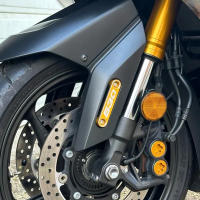 Cubierta decorativa de placa de circuito de eje delantero TMAX530 para Yamaha T-MAX TMAX 530 SX/DX 2015 2016 2017 2018 2019 accesorios de motocicleta - details 3