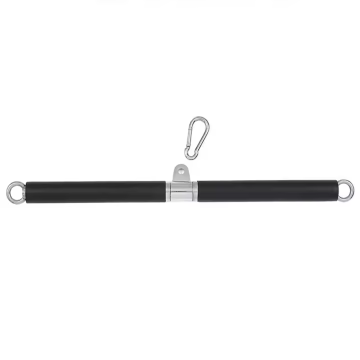 Barra de tracción para entrenamiento de bíceps, accesorios de dispositivo para tirar hacia abajo, recta, equipo de culturismo para gimnasio en casa - 1