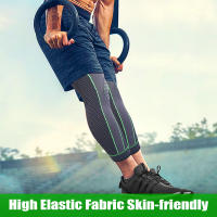 1/2Pcs Full Leg Sleeves Long Leg Compression Sleeve Knee Support Brace for Man Women Sports Cycling Basketball Soccer Arthritis - details 10