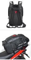 MOTOCENTRIC Paquete de Motoacuario Impermeable Gran Capacidad, Diseño Reflectante, Respirable con Malla, Bolsa de Viaje al Aire Libre Multifuncional - details 12
