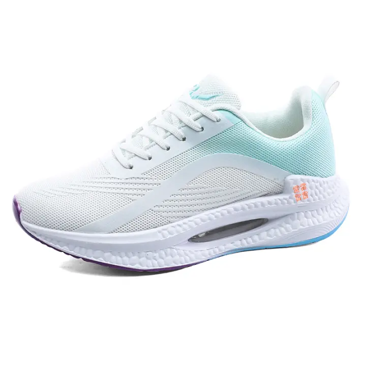 Zapatillas de correr para mujer, zapatos de tenis de entrenamiento con cojín de aire, zapatos ligeros para caminar con soporte de arco - 1