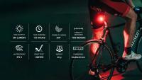 Magicshine-luces traseras recargables SEEMEE 200 para bicicleta, luces de bicicleta con visibilidad de 360 °, Sensor de freno inteligente, luces traseras para bicicleta de carretera - details 11