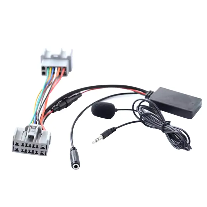 Adaptador de llamada de teléfono inalámbrico para coche, manos libres, AUX in, Bluetooth 5,0, con micrófono, para VOlVO C30, S40, V40, V50, S60, S70, C70, V70 - 1