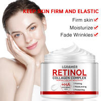 Crema reafirmante de Retinol, crema facial de colágeno para arrugas suaves, crema hidratante para blanquear, productos nutritivos para iluminar la piel - details 4