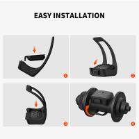 Sensor de Cadencia de Velocidad CooSpo para Bicicleta Accesorios de Ciclismo Compatible con Wahoo Bike Computer Computadora ANT+ Fitness Inalámbrica - details 3