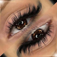 Pestañas de simulación suaves, maquillaje cómodo, fácil de usar, fiesta diaria, viaje, 7 pares - details 1