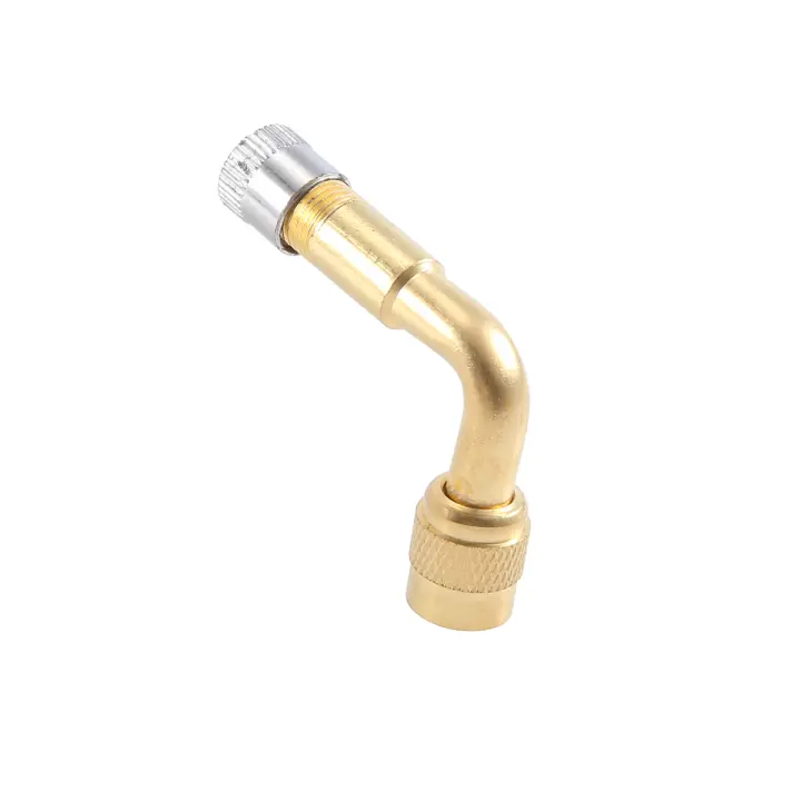Adaptador de extensión de válvula de neumático de coche de motocicleta - Curva de 90 grados - 1
