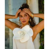 Vestido Largo Sexy y Elegante con Escote en V Profundo para Mujer Vestido de Fiesta de Verano con Tiras Ropa de Playa 2024 - details 43