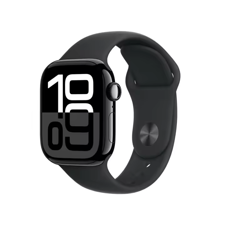 Apple Watch Series 10 OLED 42 mm Digital 374 x 446 píxeles Pantalla táctil negra WiFi GPS (satélite) - 1