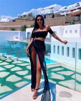 Bikini para mujer, traje de baño de dos piezas, ropa de playa, conjuntos de 2 uds., 2021 - details 10