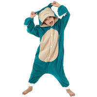 Pijamas Kigurumi de cuerpo completo para niñas, mono de una pieza para Cosplay, Snorlax, Pamas - details 1
