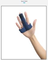 Gatillo ajustable con soporte para dedo, abrazadera para el pulgar, cinta correctora para dedos, alivia el dolor de flexión, beneficios para la salud - details 9
