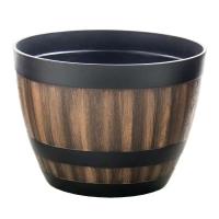 Barriles de whisky vintage, ETA circular de 9 pulgadas para interior y exterior, ETRO jugoso para jardines - details 1