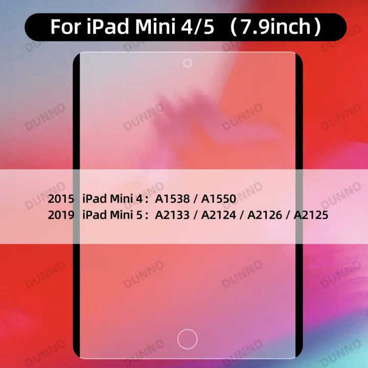 Protector de Pantalla de Papel para iPad Pro 11 Air 4 5 10.9 10th 7/8/9th Generación Mini 6 Película de Attracción Magnética Removible Marca DUNNO Hecho en China - 1