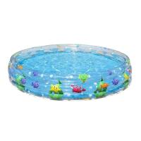 Tubo de Baño Móvil Circular de 152cm x 30cm Equipado con Anillos de Piscina Transparente - details 9