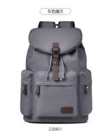 Nuevo bolso de viaje versátil de alta gama a la moda con espalda y hombro, bolso de viaje para ordenador de gran capacidad para hombre, bolso de lona informal a la moda - details 8
