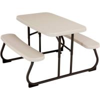 Mesa Plegable con sillas Dentro Infantil Mesa Infantil con sillas Plegado Compacto Mesa Plegable portátil para niños de 3 a 8 años Resistente, Peso máximo 68kg - details 0