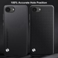 Funda de cuero PU de lujo para iPhone 16E, cubierta trasera de silicona mate, funda de protección para iPhone 16 E - details 2