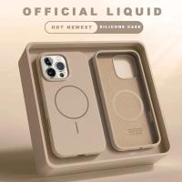 Funda de teléfono magnética para iPhone 15, 14, 16 Plus, 11, 12, 13, 16 Pro, funda de silicona a prueba de golpes, accesorios para teléfono con carga inalámbrica Magsafe - details 8