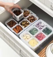 Refrigerador 4/6 compartimentos, refrigerador de alimentos, verduras y frutas, organizador, refrigerador de cocina - details 5