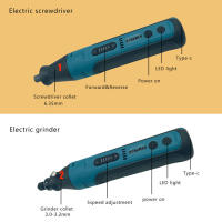 Set de Herramientas Eléctricas Sin Cable Con Destornilladores Y Fresadora Con Recambiable Pluma Batería Recargable Mantenimiento - details 3