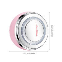 Limpieza Facial Ultrasonica Mini Escrubador Masajeador Eléctrico De Silicona Escoba De Limpieza Facial Sonic Vibrating - details 2