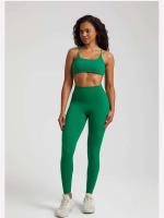 Conjunto de Dos Piezas Suave de Mantequilla Traje de Entrenamiento Bodysuit de Gimnasio - details 4