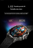 Relojes inteligentes hombre podómetro multifunción Fitness deporte Bluetooth llamada mujer ritmo cardíaco presión arterial reloj - details 2