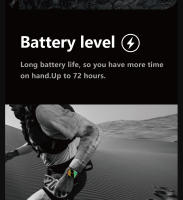 H12 mini reloj inteligente con brújula de memoria, 1Gb, función NFC, Bluetooth, llamada, detección de frecuencia cardíaca, múltiples modos deportivos - details 8