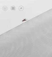 Mosquitera magnética de tul para ventanas, cortina de malla, extraíble, lavable, antimoscas, personalizada, bricolaje, Verano - details 11
