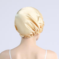 Gorro de Sueño de Seda de Lujo Talla Grande 100 Gorros para Perdida de Cabello para Mujeres - details 2
