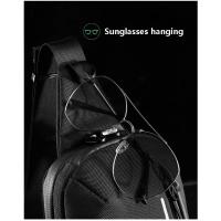 Bolso de hombro para hombre, multifunción, extensible, impermeable, bandolera de viaje, bandolera, bolso de pecho para hombre - details 12