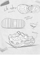 Zapatillas de Mesa para el Hogar Zapatos de Agujero de Meca Antideslizantes, Transpirables y Gruesas para Pisar en Mascarilla - details 2