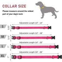 Correa Reflectante Ajustable para Perros Collar de Nylon para Mascotas - details 2