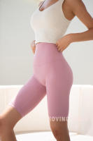 Pantalones de chándal ajustados de cintura alta, mallas de color melocotón móvil, 8 colores, ACB - details 8